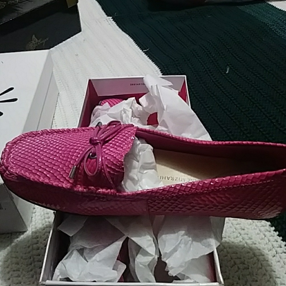 Pink Loafers